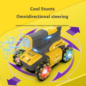 Explosive New <strong>Black</strong> Technology Remote Control Car Multi-Function Stunt Rotating Climbing Lights Sound Effects Children's <strong>RC</strong> <strong>Toys</strong> - Product Image 3