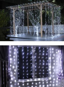 USB 300 LED Icicle Curtain <strong>String</strong> <strong>Light</strong> With <strong>Remote</strong> Control <strong>Timer</strong> for Wedding Party Home Festival Decoration - Product Image 5