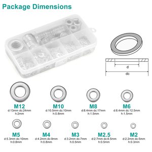 Công ty được chứng nhận ISO chuyên sản xuất Bộ máy giặt phẳng làm bằng máy giặt kim loại bằng thép không gỉ - Product Image 2