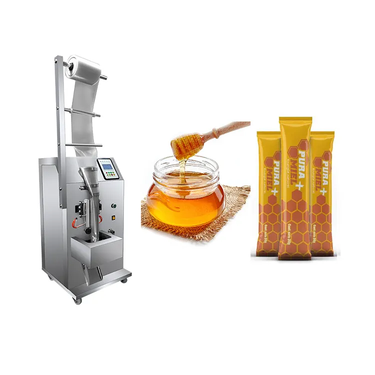 En gros automatique petit sachet 10ml 15ml 20ml bâton miel machine à emballer