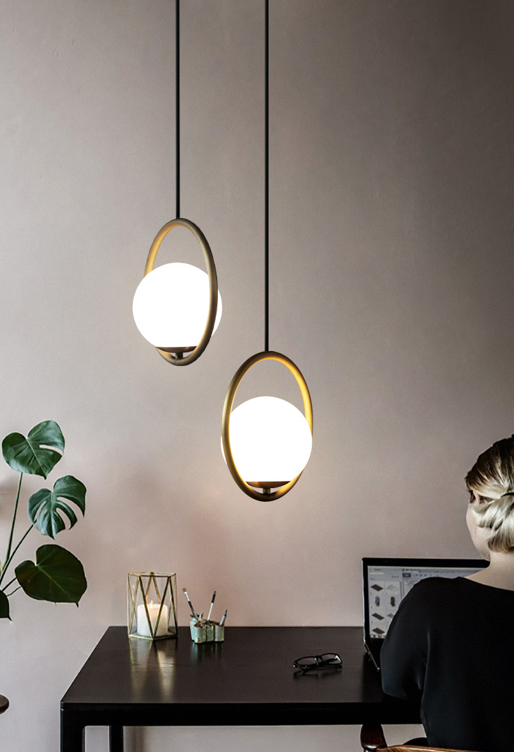 New design restaurant  Natural wood Restaurant Business chandelier pendant lamp