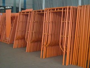 Il produttore fornisce l'impalcatura a forma di H ad alta resistenza, che ha una forte capacità portante e un'elevata stabilità