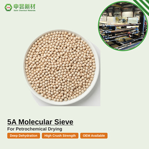 5A Moleculaire Zeef Zeoliet Hoge Zuiverheid Industrieel Adsorptiemiddel Chemisch Hulpstof voor PSA Stikstofproductie Olieraffinage - Product Image 2