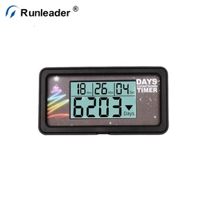 Run leader Digital Countdown Days Timer 999 Tage Countdown-Timer für Urlaub Ruhestand Hochzeit Lab Küche - Product Image 1