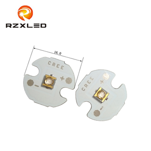 High Power <strong>LED</strong> 3W 375NM 380NM 385NM UVA Light Board <strong>PCB</strong> Size 16*16*1.0mm <strong>LED</strong> Modules - Product Image 6
