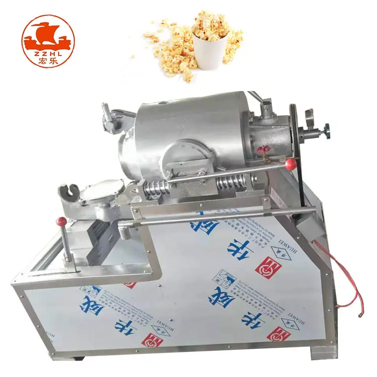Venta caliente Airflow Pop Gun Máquina de aperitivos de maíz Máquina de arroz inflado | Máquina de maíz inflado