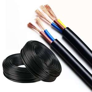 Low Voltage PVC Insulation Copper Conductor 2 <strong>Dual</strong> <strong>Core</strong> 3 <strong>Cores</strong> Flexible Electric Power Cable <strong>Wire</strong> - Product Image 2