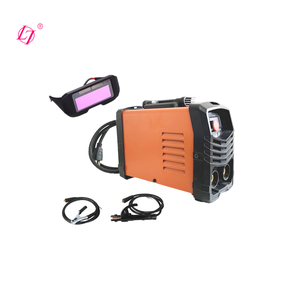 110V迷你弧焊机200Amp MMA焊机IGBT数字液晶显示器电焊机，带焊接眼镜 - Product Image 1