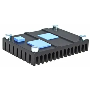 Para Raspberry Pi CM4 Disipador de calor Enfriador, Raspberry Pi 4 Módulo de computadora Disipación de calor Disipador de calor con cintas térmicas - Product Image 1