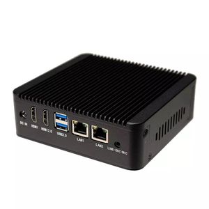 Ascosk Aluminium Alloy <strong>Embedded</strong> Mini Pc 2.7gbs 2 Lan Firewall J4125 Fanless Mini Pc <strong>X86</strong> Firewall Router <strong>Board</strong> Industrial <strong>Compute</strong> - Product Image 1