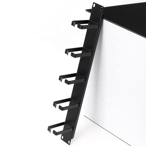 Lulink D Type Cable Manager Panel de conexión de metal de 5 anillos - Product Image 6