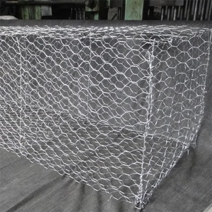 200x100x50 Sechs kant draht netz Gabion Box Wand geschweißte Eisendraht Mesh Stützmauern Blöcke - Product Image 5