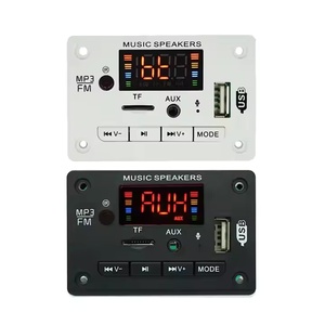 蓝牙扬声器模块便携式音频Mp3音乐播放器解码器板，带Usb调频tf卡 - Product Image 1