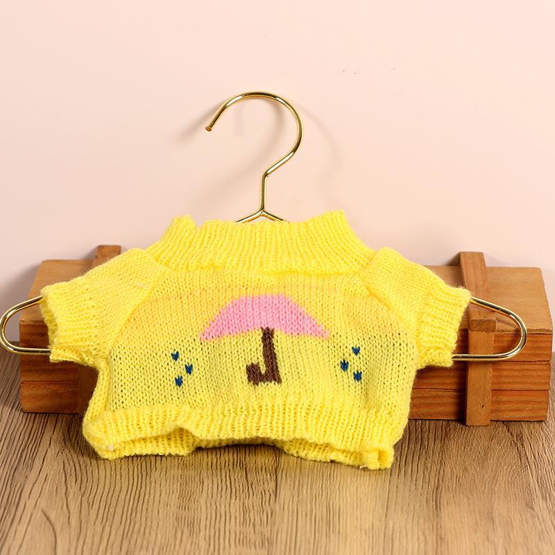 Maglione giallo ombrello