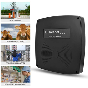 Sabit 485 haberleşme hayvan domuz inek tavuk yetiştiriciliği çiftlik tarayıcı etiket okuyucu 134.2khz tarayıcı fdx-b tipi RFID hayvan okuyucu - Product Image 2