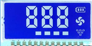 Özel 7 segment boyutu monokrom LCD ekran modülü üreticisi