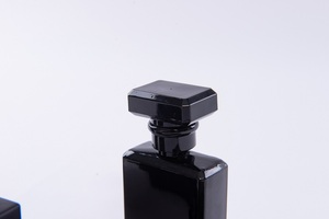 Vuông 100ml30ml 50 ml nước hoa chai thủy tinh <span class=keywords><strong>Atomizer</strong></span> rỗng du lịch phun nước hoa chai thủy tinh Matte đen chai thủy tinh của nước hoa - Product Image 5