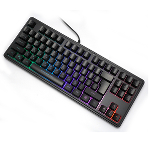 廉价制造87键有线俄罗斯布局游戏键盘背光机械感 - Product Image 3