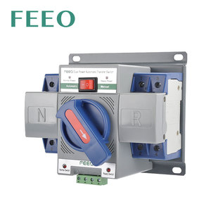 Jeneratör değişme anahtarı 2P 4P ATS çift güç otomatik Transfer anahtarı - Product Image 3