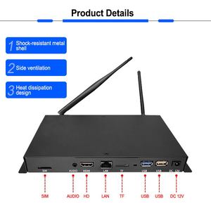 Network Android OS Wifi 3G 4G Digital Signage Advertising Player Box With USB <strong>LAN</strong> RJ45