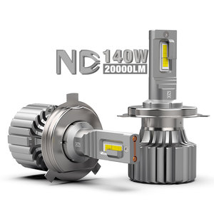 NAO Factory Price of Front Car Led <strong>Lights</strong> 140W Super Bright Car Faro Led ND H4 H7 H8 H11 Auto Car Led Headlights 9005 Faro H7 H4