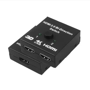 <strong>Hdmi</strong> 2x1 or 1x2 Aluminum Shell Splitter <strong>Switch</strong> <strong>HDMI</strong> <strong>2</strong>.0 Bi-Direction <strong>HDMI</strong> Switcher Customized Logo OEM - Product Image 2