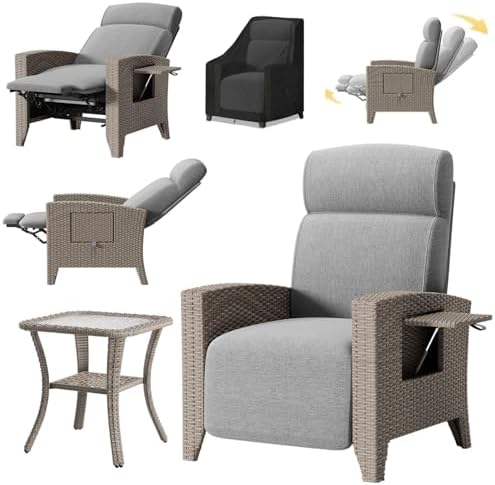 Gris albaricoque - 1 unidad - Izquierda - Con mesa