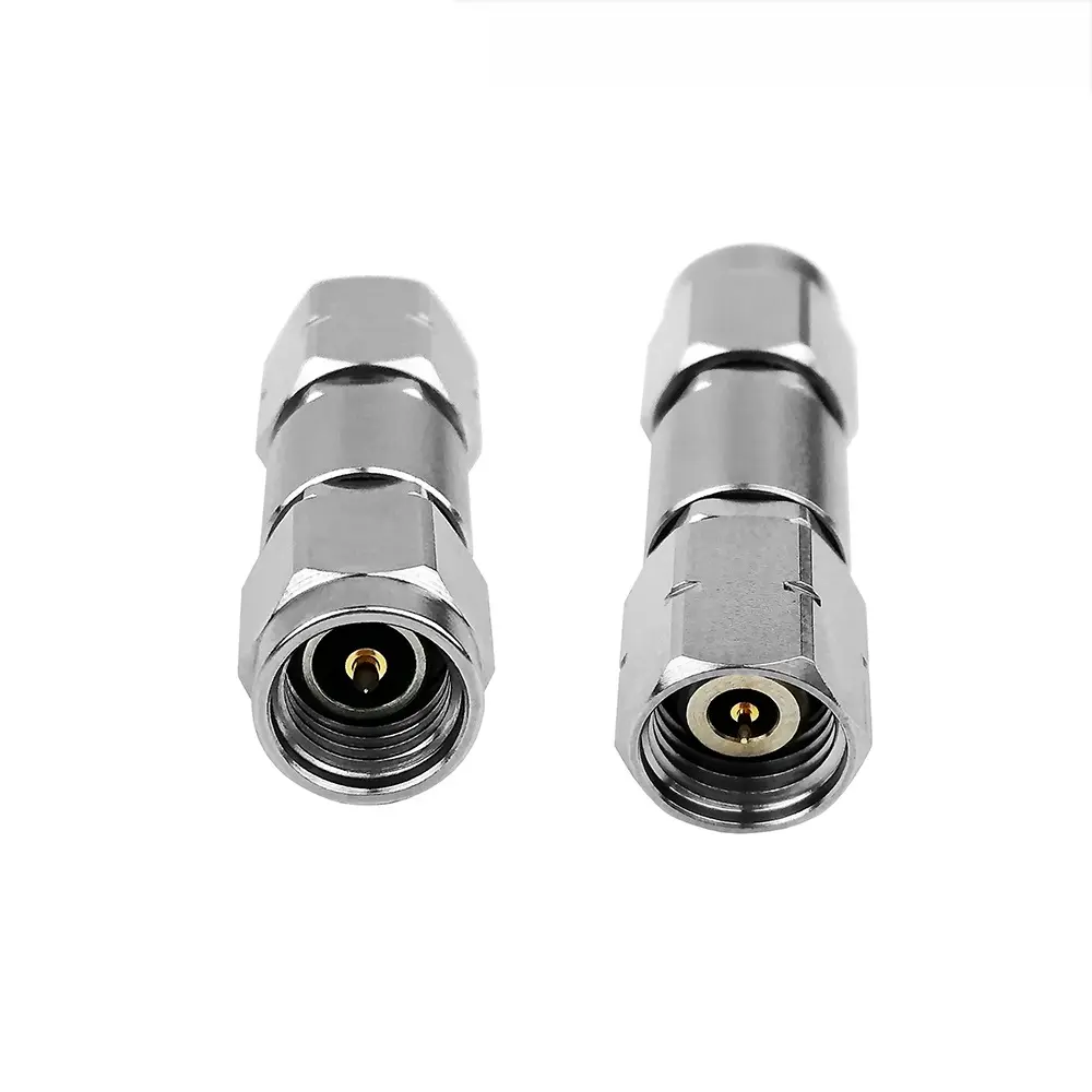 Stainless Steel 2.92mm Male Plug to 3.5mm Male Plug Adapter Precision Microwave connector