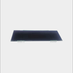 Benutzer definiertes TN LCD-Touchscreen-Display 70-poliges 6-stelliges kapazitives 7-Segment-HTN mit negativem blauem Hintergrund