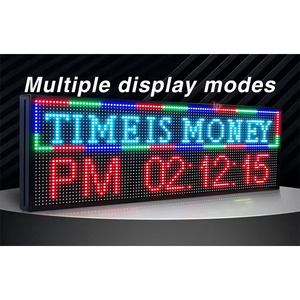 LED-Zeichen P10 LED-Anzeige Voll farbiges Message Board hoch auflösendes LED-Scrolling-Display für Werbung - Product Image 3