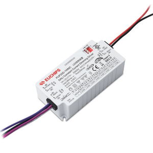 EUCHIPS 20W Plastic Wide <strong>Input</strong> Voltage 120-277V AC DALI Constant Current Dimmable <strong>Drivers</strong> Push Dim DALI 2 <strong>Led</strong> Dimming <strong>Driver</strong> - Product Image 1