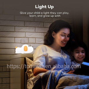 New Creative Animal Cartoon Silicone Dimmable <strong>Timer</strong> Small Baby Beside LED Slicone Dog Night <strong>Light</strong> for Kids Support Custom Logo - Product Image 4