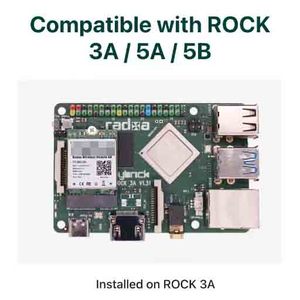 Radxa A8ワイヤレスモジュールWiFi 6 & BT 5.2デュアルアンテナサポートM.2Eキーインターフェイス通信 & ネットワーク製品 - Product Image 6