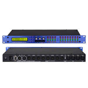 DP448 <strong>Audio</strong> Processor 4 <strong>Input</strong> 8 <strong>Output</strong> Professional Dynamic Balance Suitable for Stage Sound Equipment System - Product Image 1