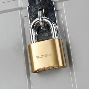 NL12 Customized <strong>Bottom</strong> Password Lock Outdoor Copper <strong>Code</strong> Pad Lock Cabinet Brass Combination Padlock - Product Image 3