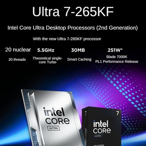 2025 Lenovo Legion Gaming Desktop Blade 7000K Ultra 7-265KF 32GB 1TB GeForce RTX5070 550W Fuente de alimentación Computadora de escritorio Pc case - Product Image 2