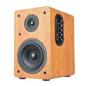 Wooden USB Blue Tooth Studio <strong>Computer</strong> Desktop Power <strong>Amplifier</strong> Audio Stereo Hifi Home Theatre System Bookshelf Speaker - Product Image 2