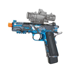 <span class=keywords><strong>1911</strong></span> 7MM jel Ammos Blaster topu sıçramak başlatıcısı çocuklar için elektrikli oyuncak tabanca açık çekim için eğitim plastik hediye Ide