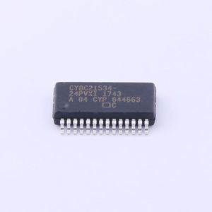 Sıcak satış CY8C21534-24PVXI elektronik bileşenler mikrodenetleyici IC cips CY8C21534 IC MCU 8BIT 8KB FLASH 28SSOP - Product Image 1