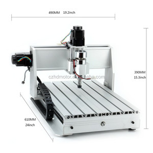 爱好3020 3轴/4轴300W/800w/1500W迷你数控机床台式木工路由器PCB雕刻小型数控路由器 - Product Image 6