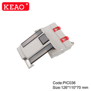 PIC036 126*110*70mm Surface Mount Junction <strong>Box</strong> Din Rail Electronic Enclosure Industrial Control <strong>Box</strong> Custom Enclosure - Product Image 3