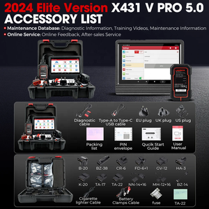 2024 NEW LAUNCH X431 PRO V5.0 Car Diagnostic Tools Support CANFD&amp;DOIP, ECU <strong>Coding</strong>, FCA AutoAuth OBD OBD2 Scanner Elite Scan Tool - Product Image 6
