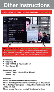 New Arrival USB DAC Digital to Analog Audio Converter 192KHz Support USB to Transmit PC-side Player signal - Product Image 6