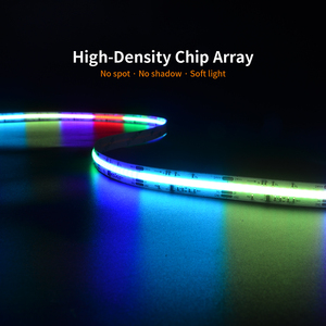マジックデジタルピクセル編集可能なRGBWICフレキシブル<span class=keywords><strong>LED</strong></span>ストリップライトバーKTVホテル照明DC24V 840 <span class=keywords><strong>LED</strong></span>/<span class=keywords><strong>S</strong></span> RGBコブ<span class=keywords><strong>LED</strong></span>ストリップ