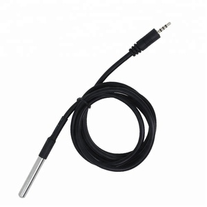 Waterproof Stainless Steel for DS18B20 1M Thread <strong>Temperature</strong> Probe with 18B20 Cable for <strong>Arduino</strong> Compatible <strong>Sensor</strong>