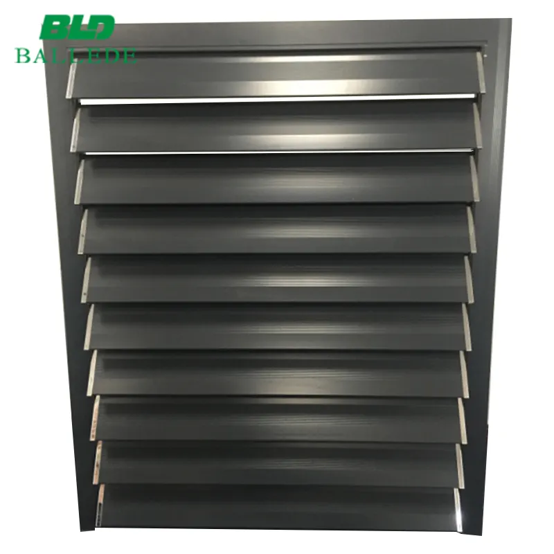 Australia e USA Indoor Sun Breaker Louver Home decorativo ovale profili in alluminio tende a persiana per finestre