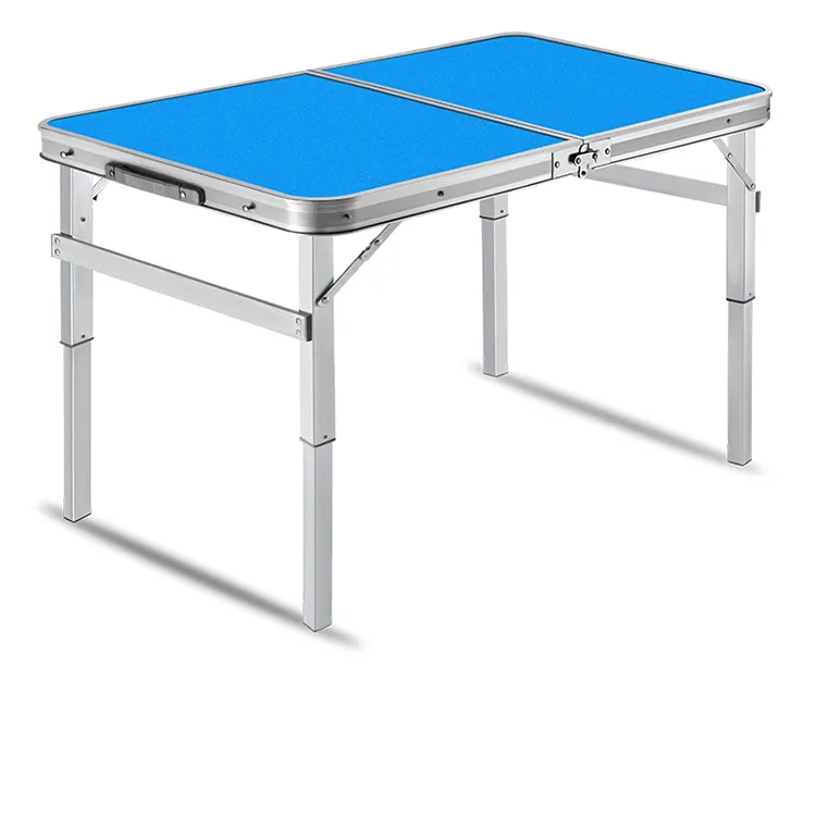Wholesale morden extendable beach table camping picnic portable garden folding Aluminum compact camping chair and table set