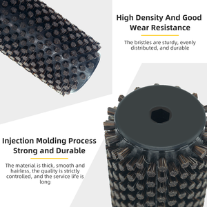 4PCS Brass Nylon Horsehair Steel Ski Snowboard Wax Roto <strong>Brush</strong> Kit Tuning <strong>Drilling</strong> Rotary <strong>Brush</strong> Tool with Handle Axle