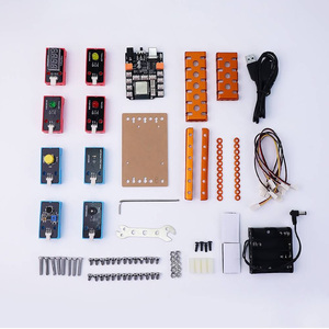 私たちのグリーンワールドキット-Python Learning ESP32教育用ロボットキット子供向けロボットキット