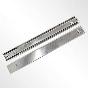 Tiêu Chuẩn Cao Mềm Đóng Ngăn Kéo Trượt Kính Thiên Văn Đẩy Mở 45Mm Đầy Đủ Mở Rộng Kênh Đường Ray Bóng Mang Tủ Ngăn Kéo Trượt - Product Image 2